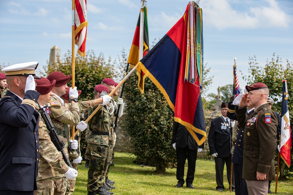 80TH ANNIVERSARY OF D-DAY GENERAL 82ND AIRBORNE CEREMONY