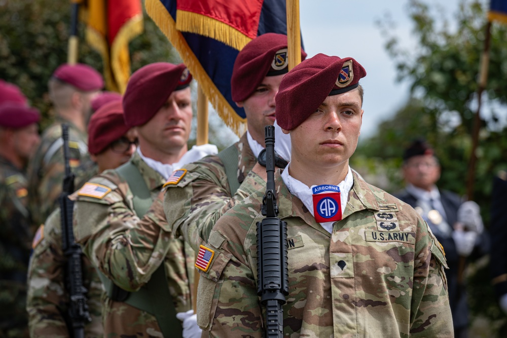 80TH ANNIVERSARY OF D-DAY GENERAL 82ND AIRBORNE CEREMONY