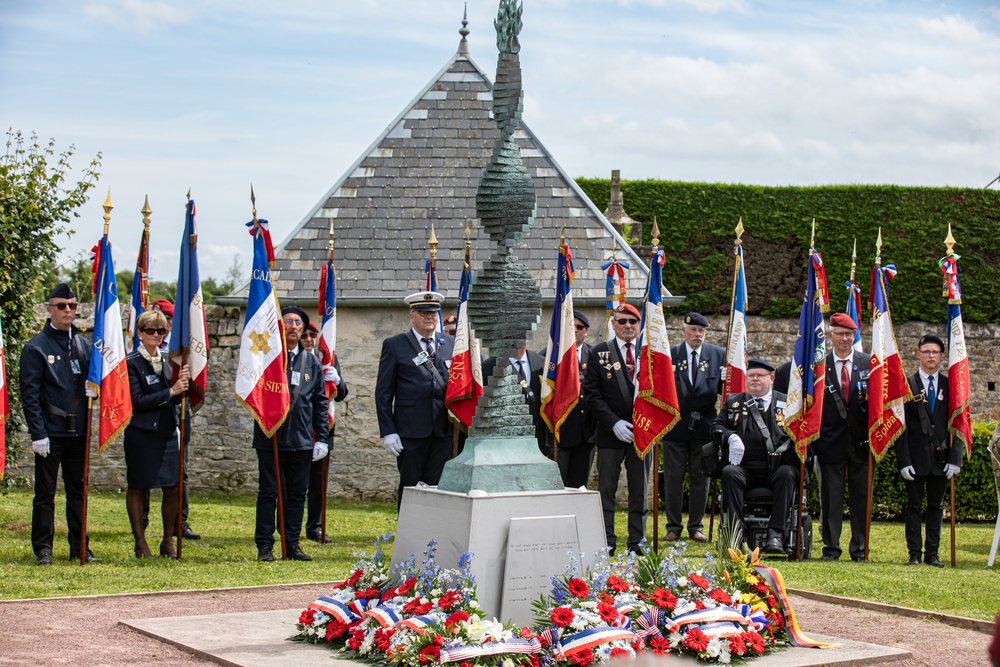 80TH ANNIVERSARY OF D-DAY GENERAL 82ND AIRBORNE CEREMONY