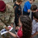 PARATROOPERS FRENCH SCHOOL CHILDREN VISIT