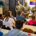 PARATROOPERS FRENCH SCHOOL CHILDREN VISIT