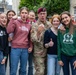 PARATROOPERS FRENCH SCHOOL CHILDREN VISIT