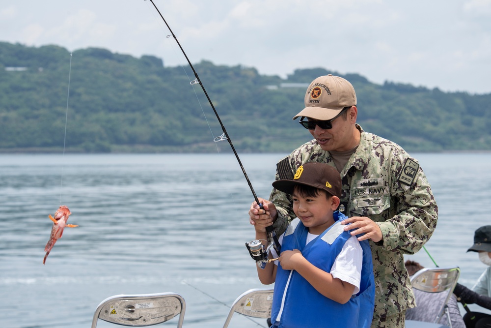 U.S. Navy-Saikai City Friendship Fishing Day 2024