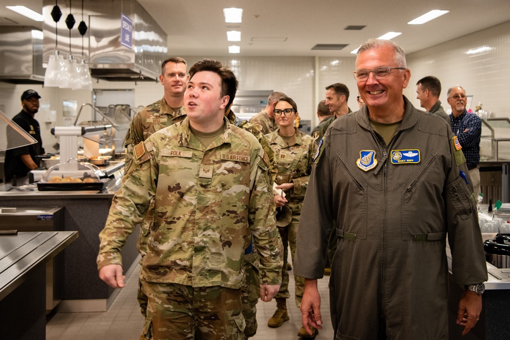 USFJ, 5th Air Force commander visits Misawa Air Base