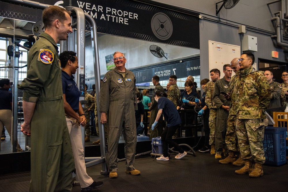 USFJ, 5th Air Force commander visits Misawa Air Base