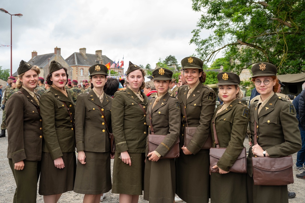 C-47 Monument ceremony and unveiling of the American Mother