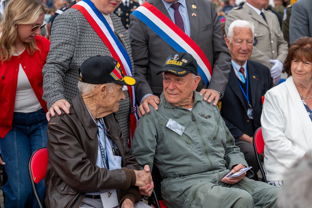 C-47 Monument ceremony and unveiling of the American Mother