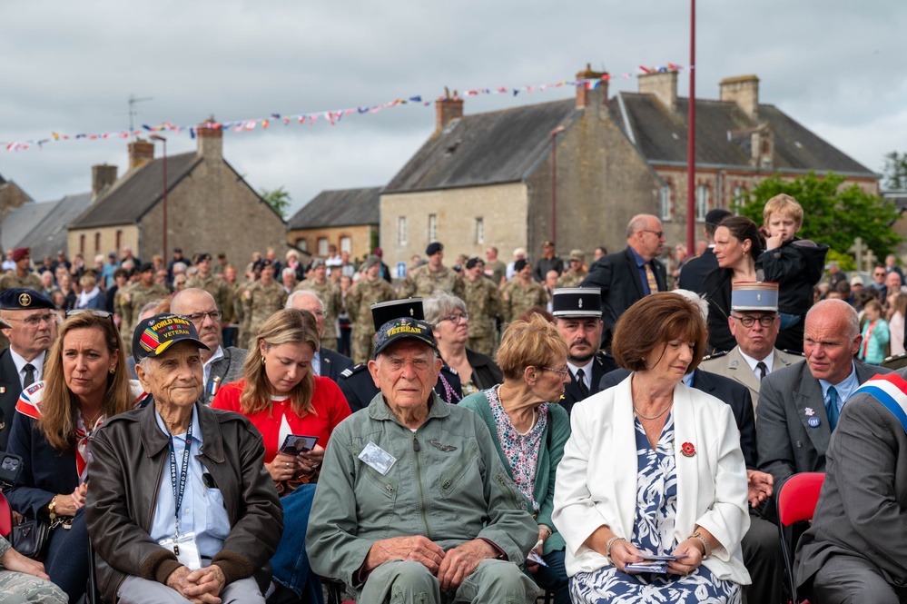 C-47 Monument ceremony and unveiling of the American Mother
