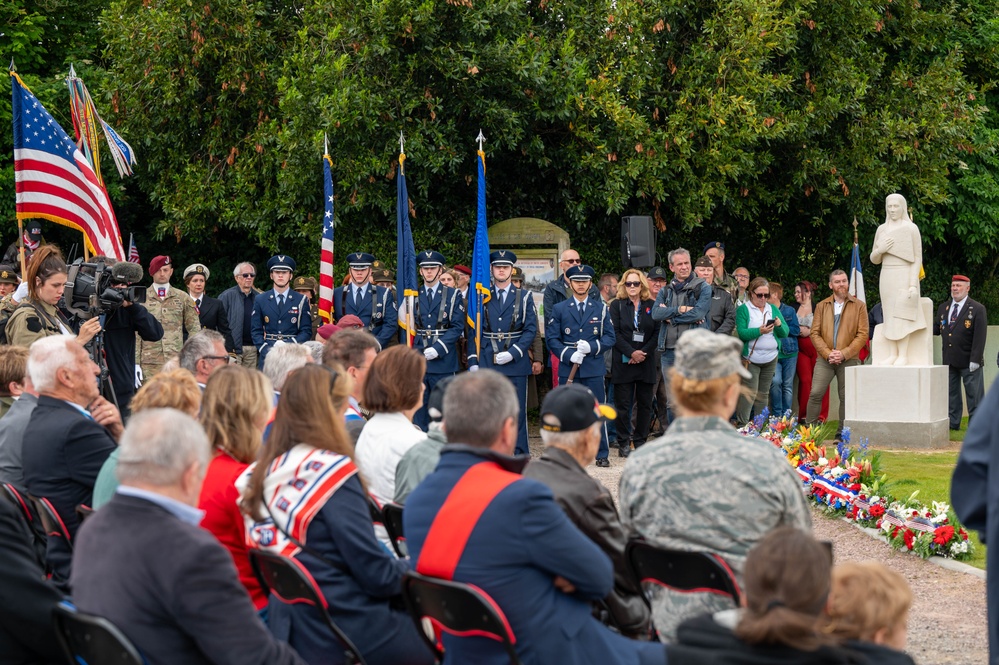 C-47 Monument ceremony and unveiling of the American Mother