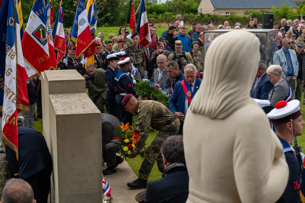 C-47 Monument ceremony and unveiling of the American Mother
