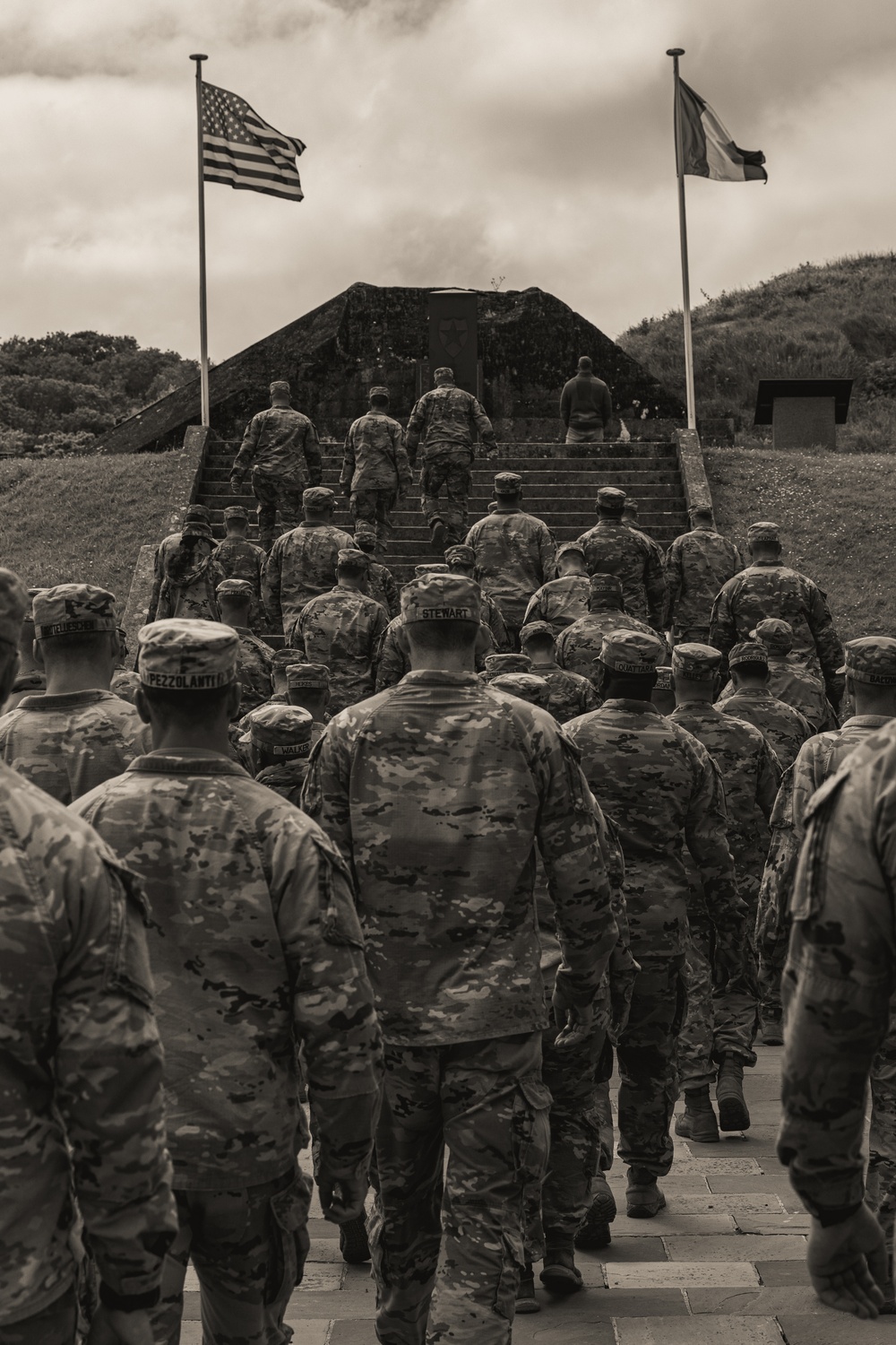 Big Red One Attends Annual D-Day Celebration