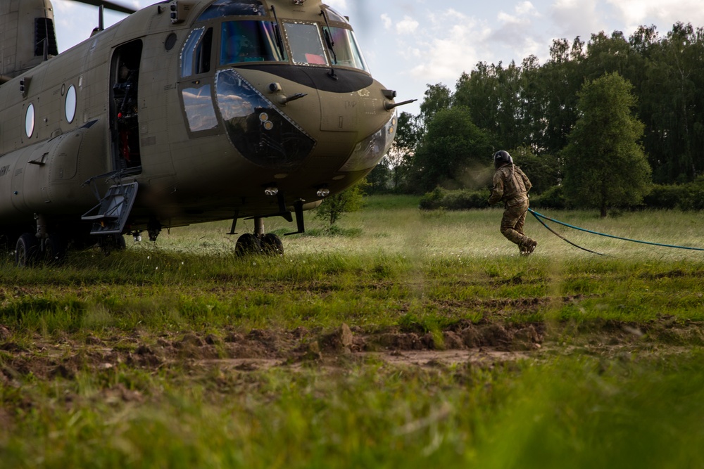 Nightmares sling load downed aircraft