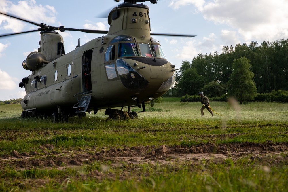 Nightmares sling load downed aircraft