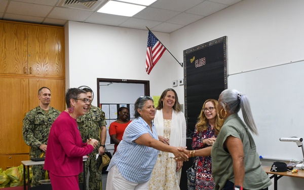 OAL Visits NSA Bahrain