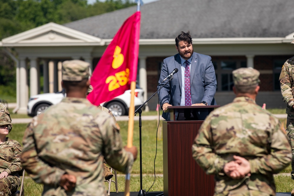 252nd Support Maintenance Company departure ceremony