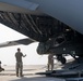 C-17 Globemaster III offload AH-64E Apaches in the USCENTCOM area of responsibility