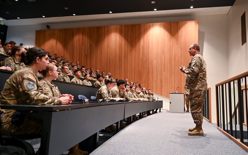 STARCOM commander kicks off Academy's annual Azimuth program