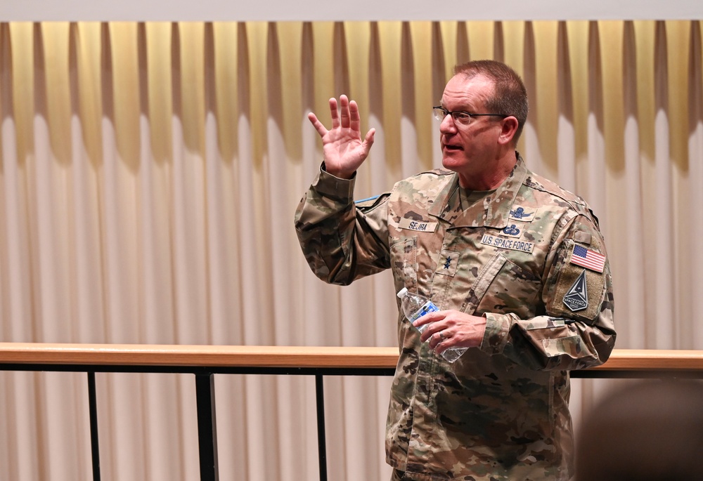 STARCOM commander kicks off Academy's annual Azimuth program