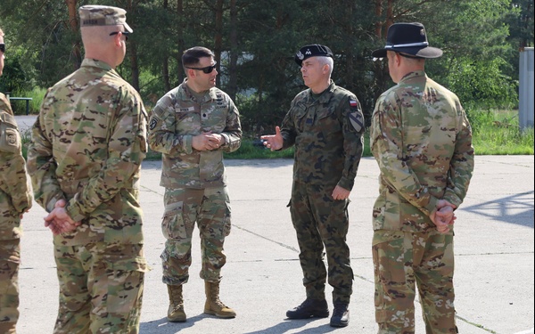 Brig. Gen. Kowalik visits Task Force Saber