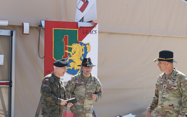 Brig. Gen. Kowalik visits Task Force Saber