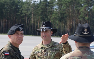 Brig. Gen. Kowalik visits Task Force Saber