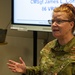 Brig. Gen. Williams visits newcomers brief