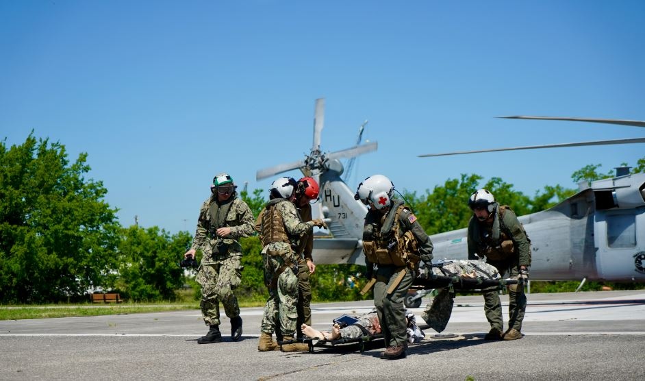 HSC-2 supports NMCP to Conduct a Mass Casualty Exercise