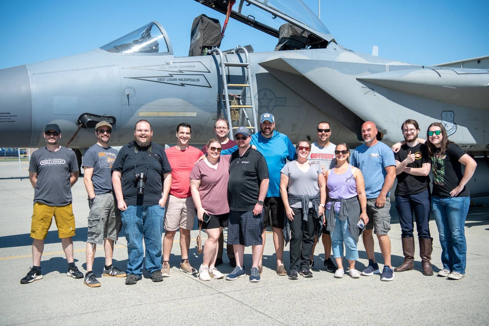 104th Fighter Wing hosts Scituate Cub Scout Pack 7, Northeast IT Group for base tour