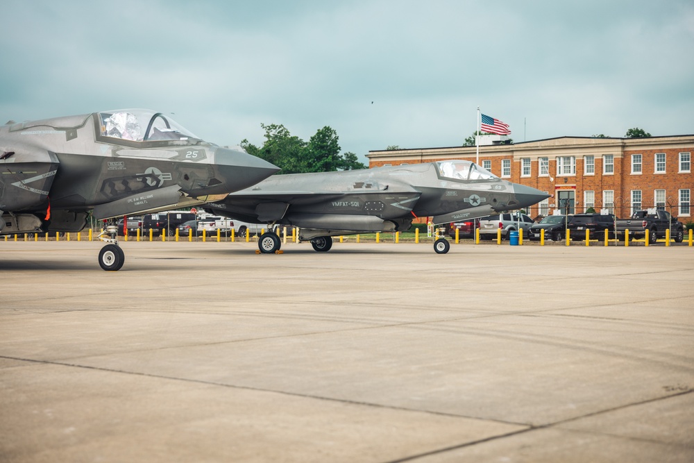 F35 Display at MCAF Quantico