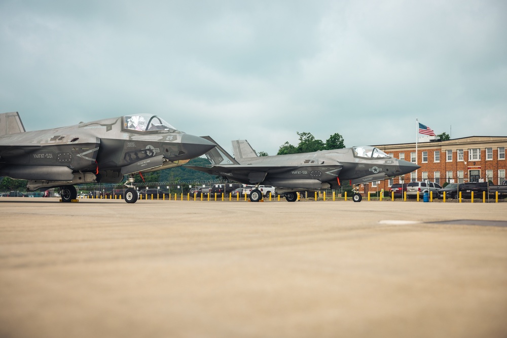 F35 Display at MCAF Quantico