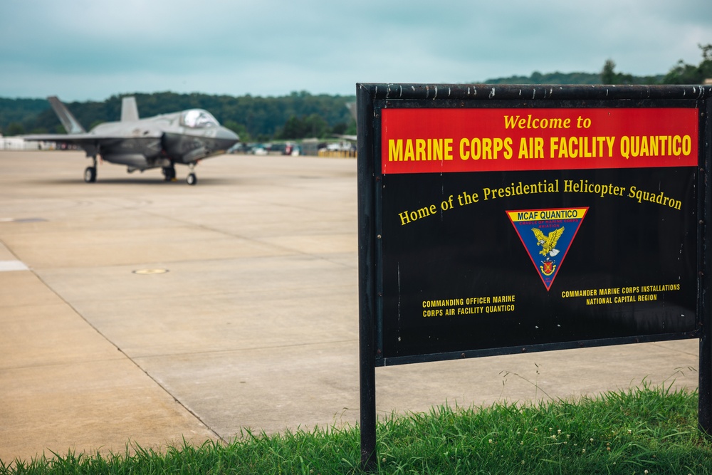 F35 Display at MCAF Quantico