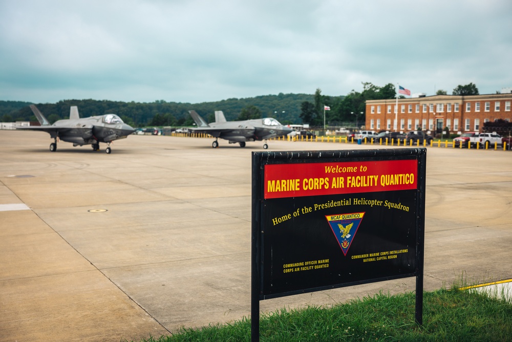 F35 Display at MCAF Quantico