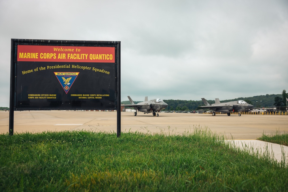 F35 Display at MCAF Quantico