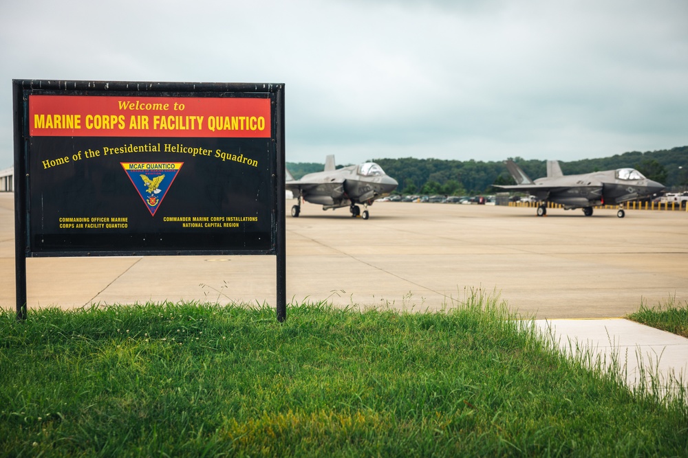 F35 Display at MCAF Quantico