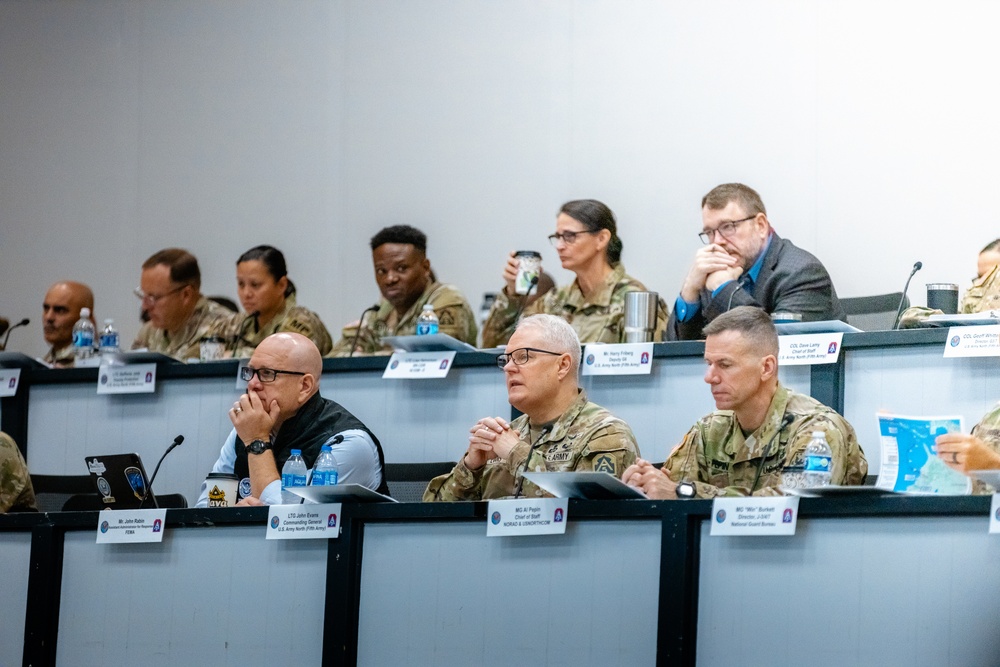 U.S. organizes the 2024 Hurricane Rehearsal of Concept drill to support civil authorities during natural disasters.