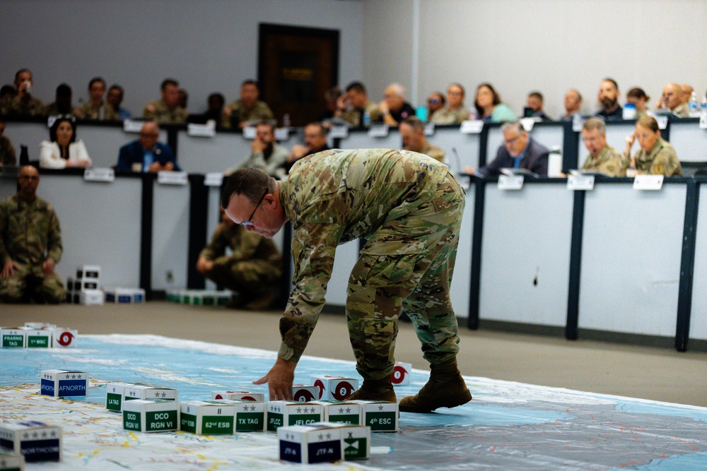 U.S. organizes the 2024 Hurricane Rehearsal of Concept drill to support civil authorities during natural disasters.