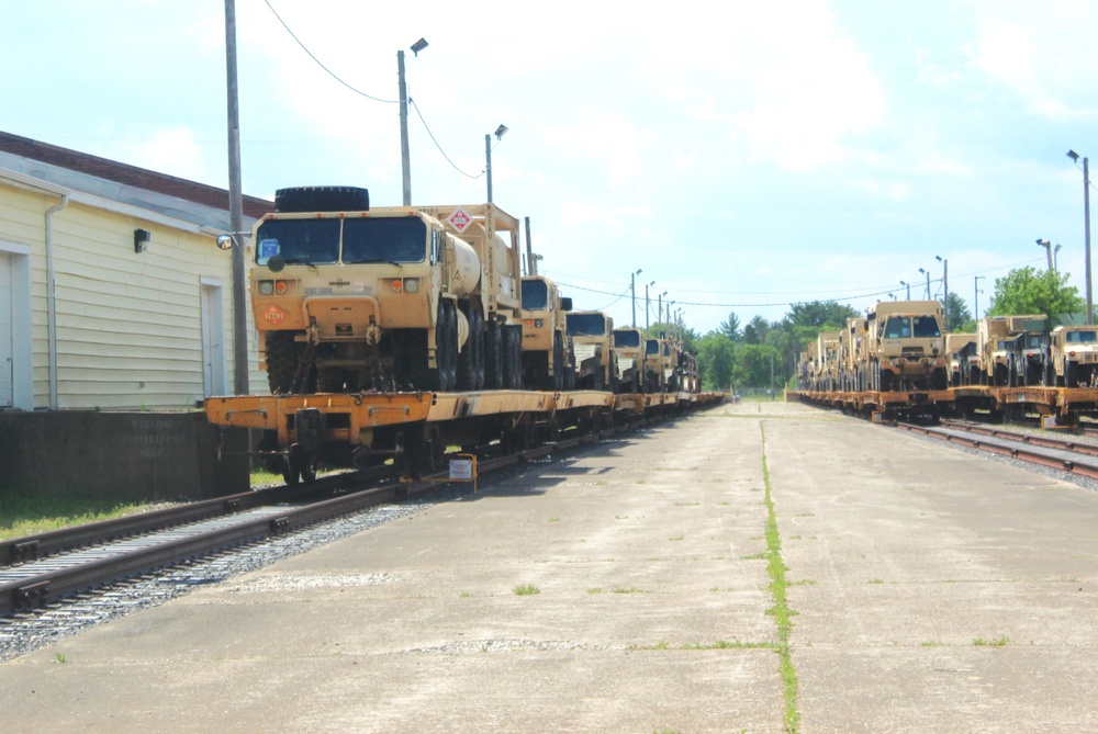 32nd Infantry Brigade Combat Team Soldiers complete ‘largest rail movement with civilian linehaul Wisconsin National Guard has ever done’