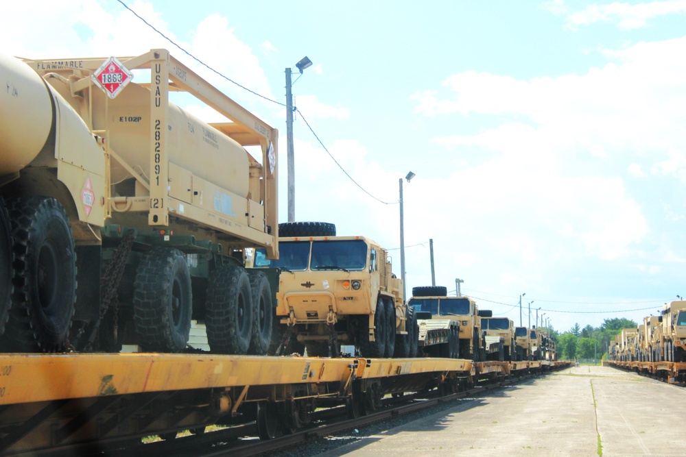 32nd Infantry Brigade Combat Team Soldiers complete ‘largest rail movement with civilian linehaul Wisconsin National Guard has ever done’