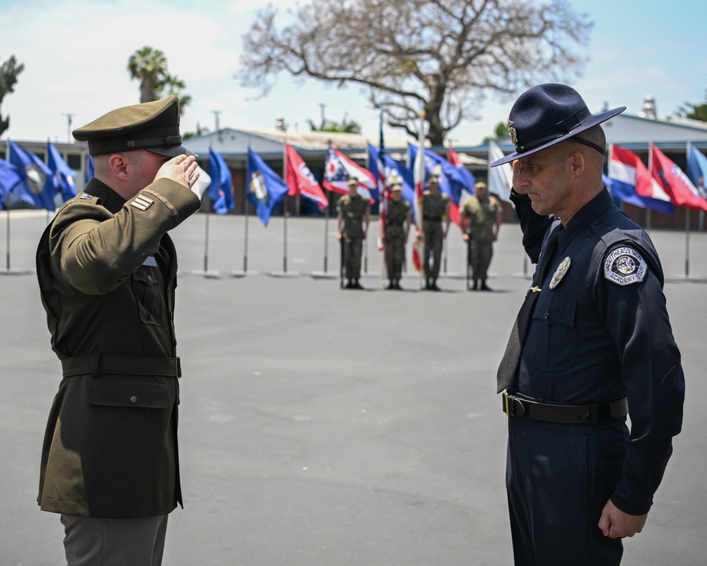 The DUSA Hosts the Direct Commissioning Ceremony for U.S. Army Captain Robert Cancio