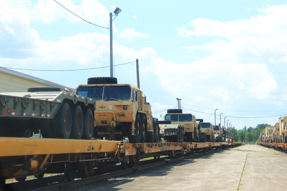 32nd Infantry Brigade Combat Team Soldiers complete ‘largest rail movement with civilian linehaul Wisconsin National Guard has ever done’