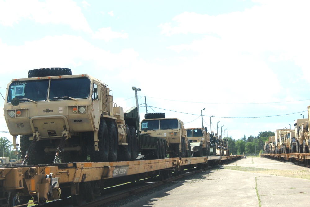 32nd Infantry Brigade Combat Team Soldiers complete ‘largest rail movement with civilian linehaul Wisconsin National Guard has ever done’