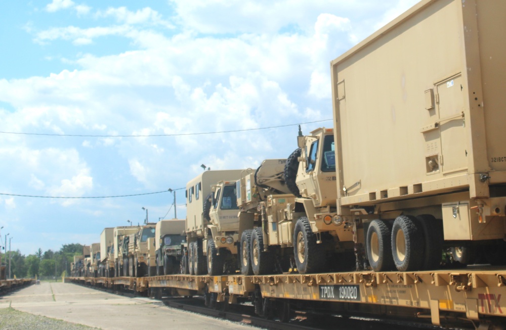 32nd Infantry Brigade Combat Team Soldiers complete ‘largest rail movement with civilian linehaul Wisconsin National Guard has ever done’