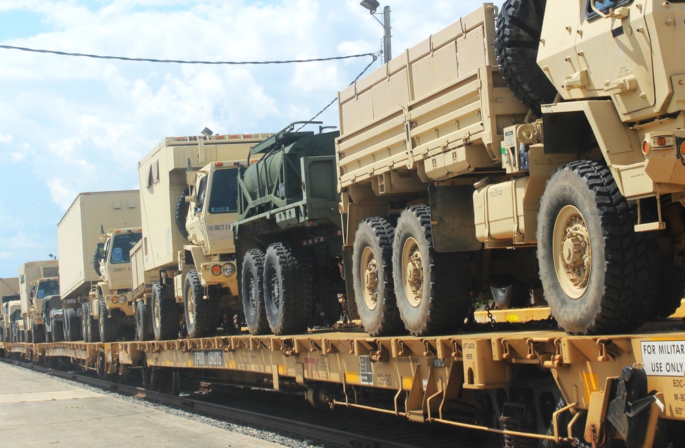 32nd Infantry Brigade Combat Team Soldiers complete ‘largest rail movement with civilian linehaul Wisconsin National Guard has ever done’