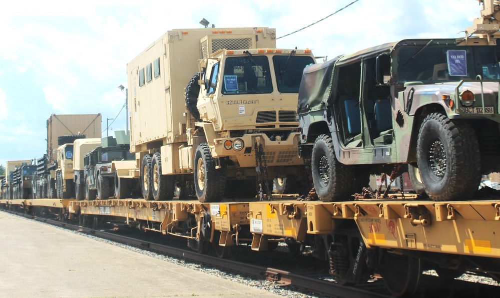 32nd Infantry Brigade Combat Team Soldiers complete ‘largest rail movement with civilian linehaul Wisconsin National Guard has ever done’