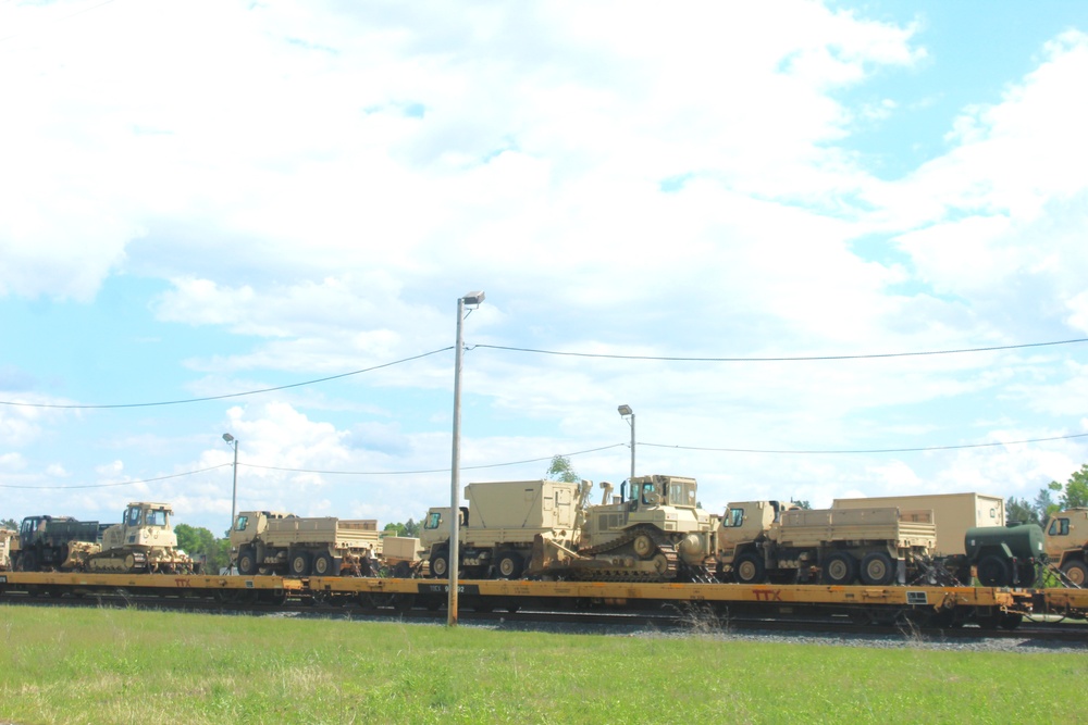 32nd Infantry Brigade Combat Team Soldiers complete ‘largest rail movement with civilian linehaul Wisconsin National Guard has ever done’