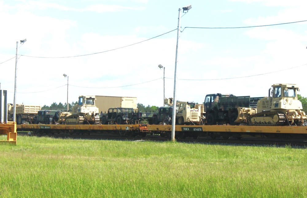 32nd Infantry Brigade Combat Team Soldiers complete ‘largest rail movement with civilian linehaul Wisconsin National Guard has ever done’