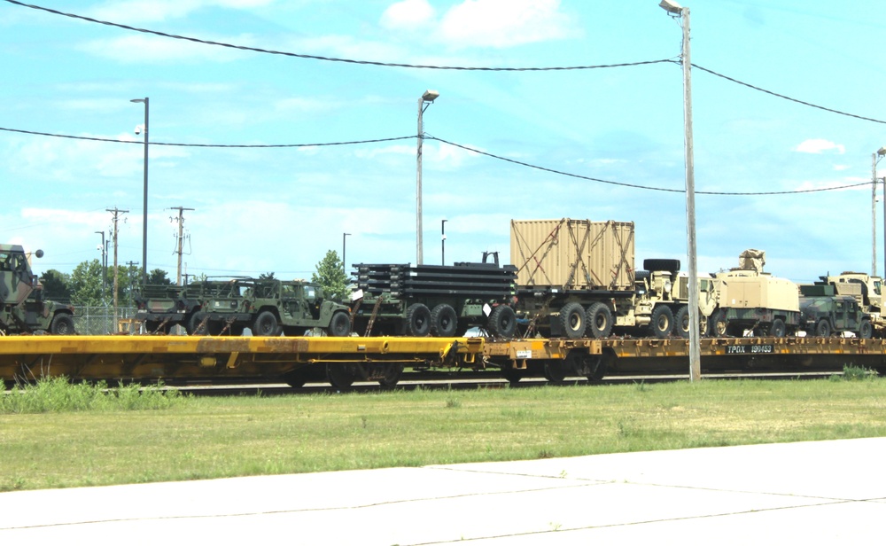 32nd Infantry Brigade Combat Team Soldiers complete ‘largest rail movement with civilian linehaul Wisconsin National Guard has ever done’