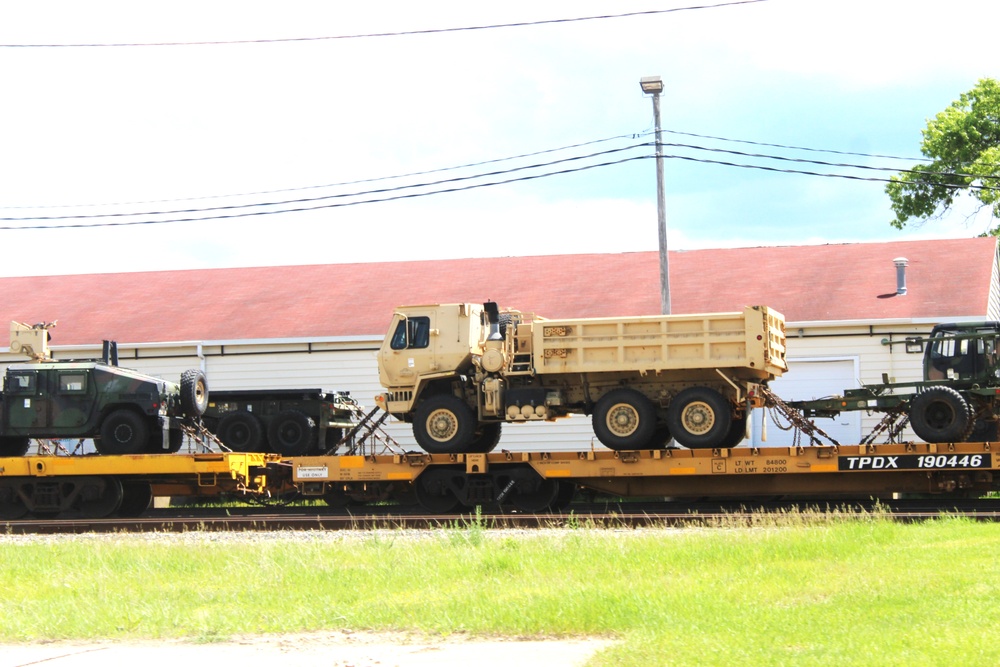 32nd Infantry Brigade Combat Team Soldiers complete ‘largest rail movement with civilian linehaul Wisconsin National Guard has ever done’