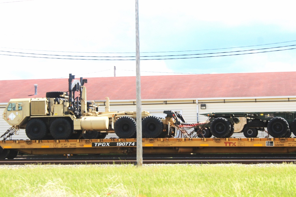 32nd Infantry Brigade Combat Team Soldiers complete ‘largest rail movement with civilian linehaul Wisconsin National Guard has ever done’