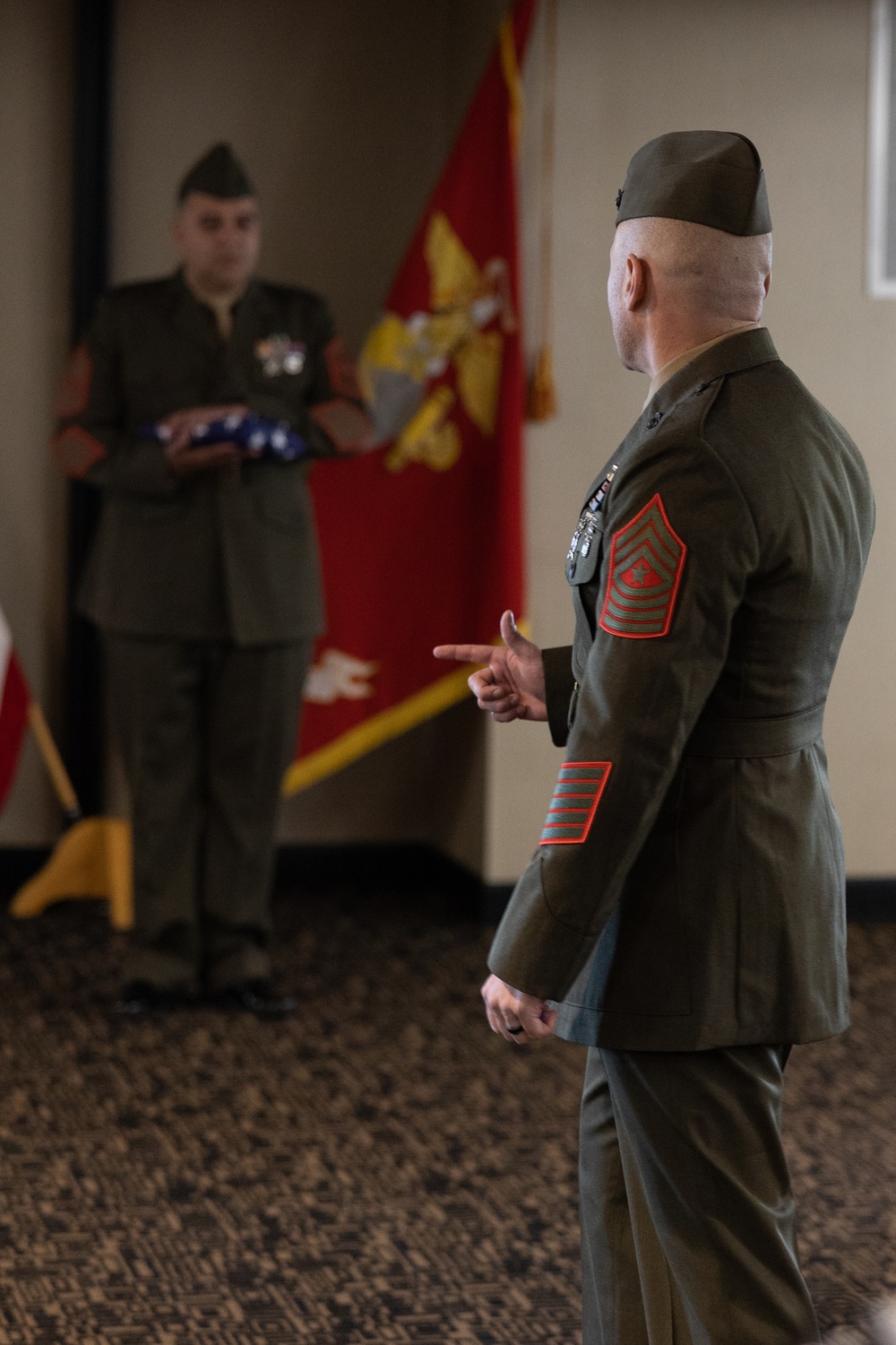 Master Gunnery Sgt. Jorge Santana Retirement